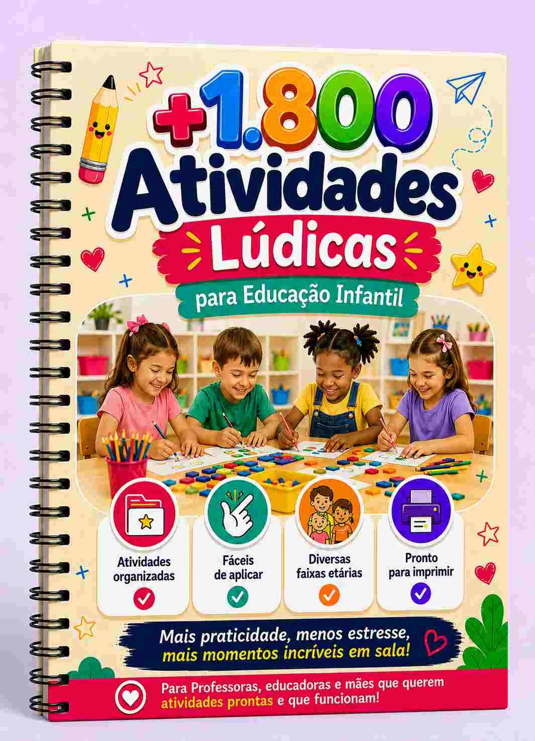 +1.800 Atividades Lúdicas